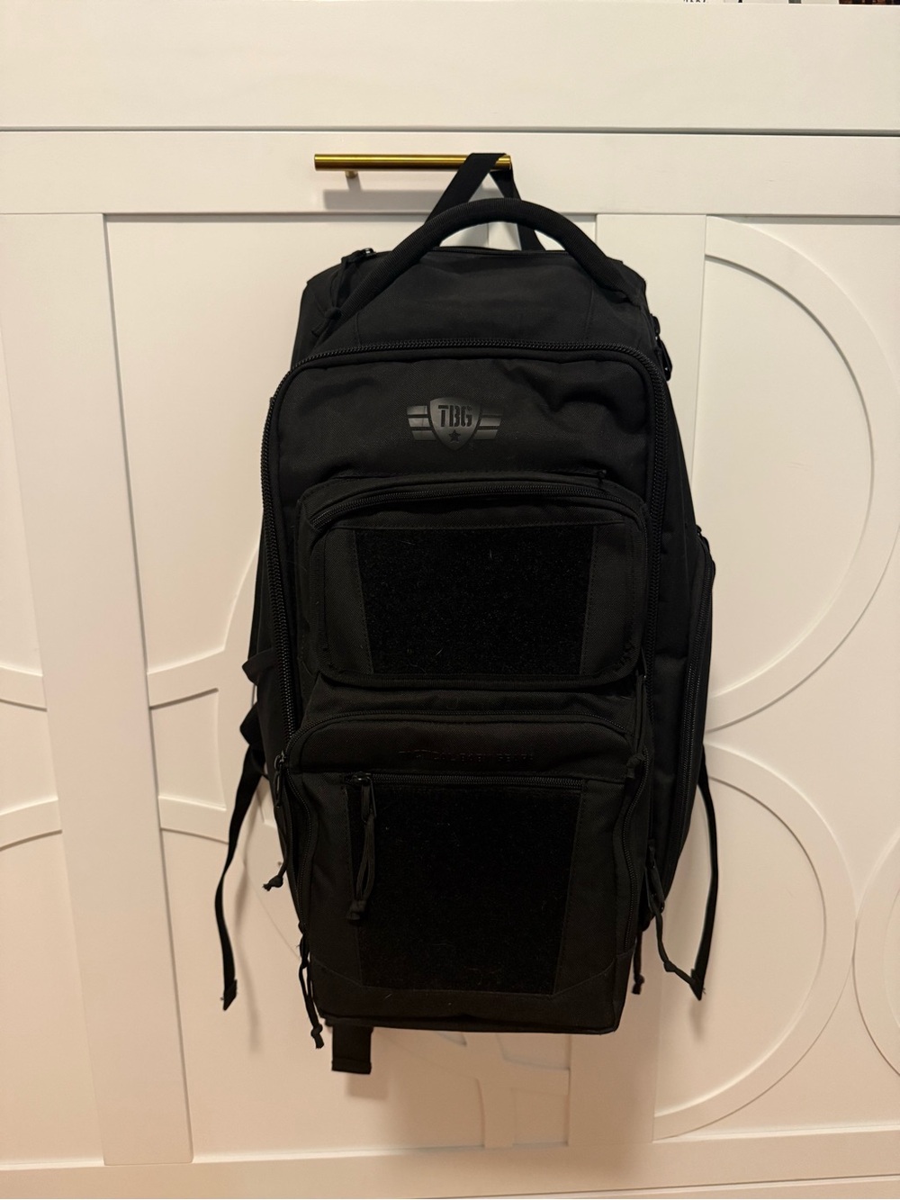 TBG Black Tactical Backpack - EVERYDAY DIAPER BAG BACKPACK